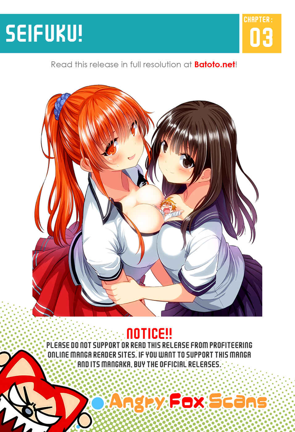 Page 1 Chapter 3 Seifuku!