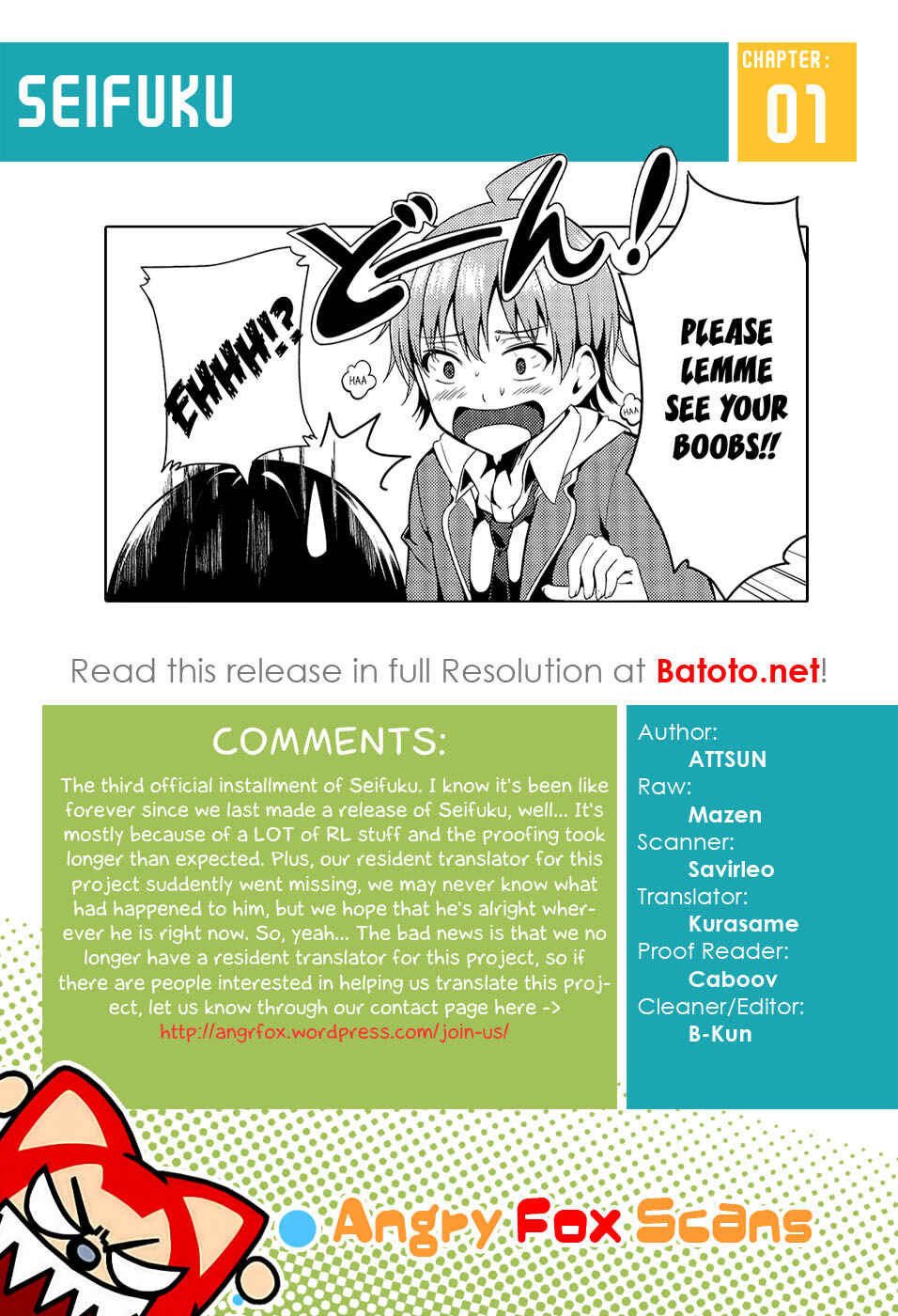 Page 32 Chapter 3 Seifuku!