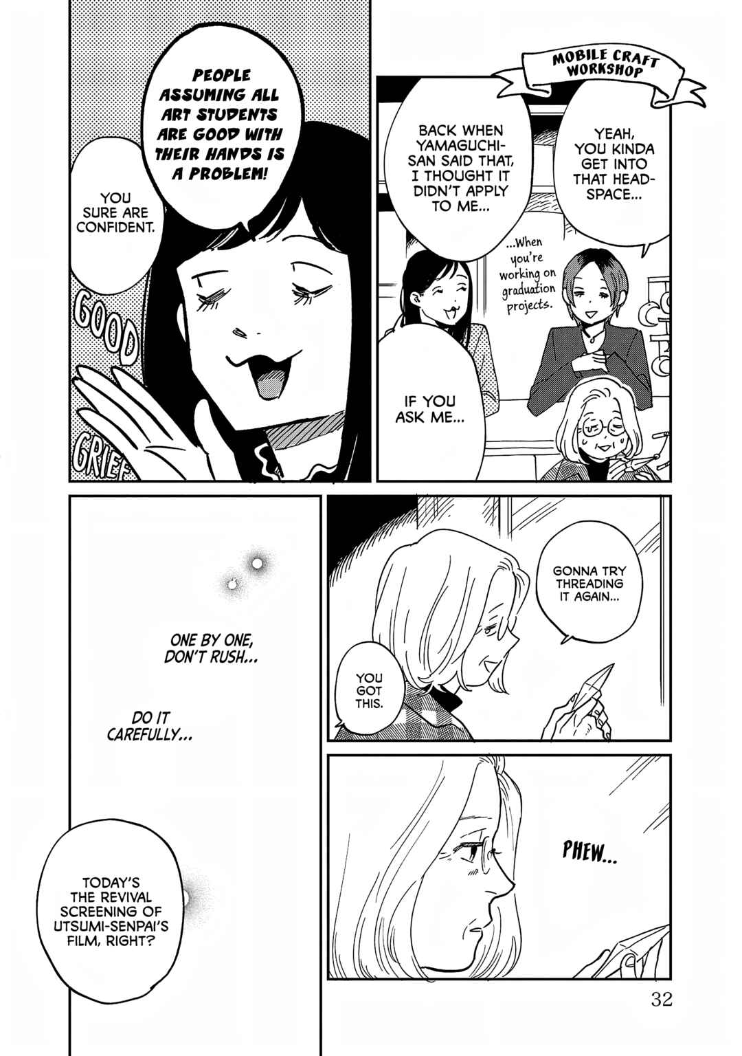 Page 26 Chapter 31 Umi ga Hashiru End Roll