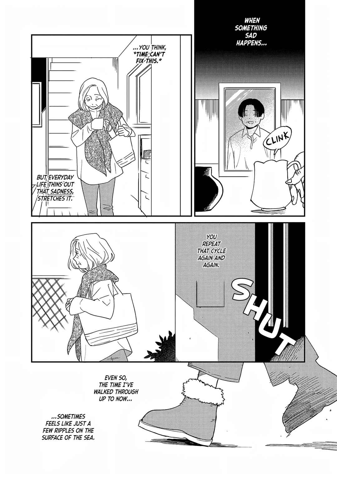 Page 4 Chapter 31 Umi ga Hashiru End Roll