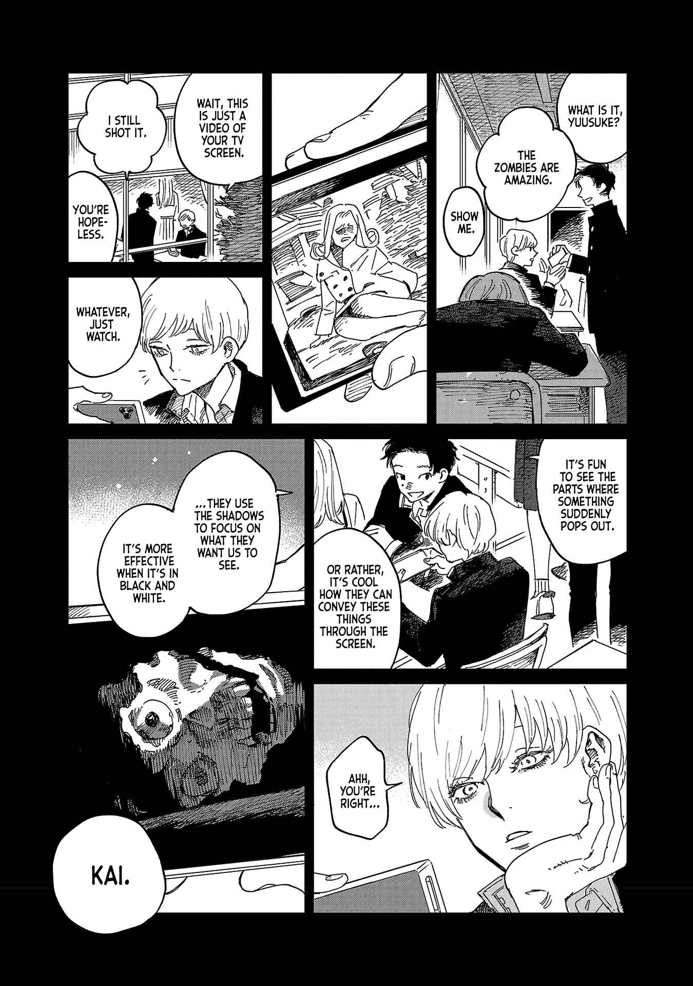 Page 9 Chapter 4 Umi ga Hashiru End Roll