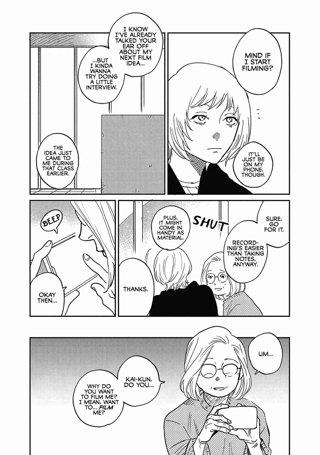 Page 21 Chapter 27 Umi ga Hashiru End Roll