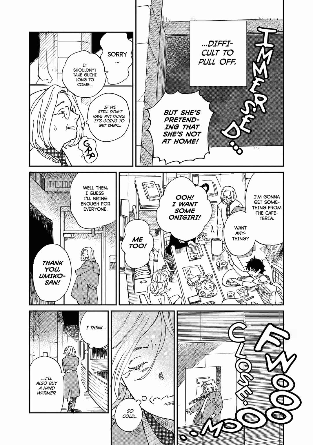 Page 8 Chapter 10 Umi ga Hashiru End Roll