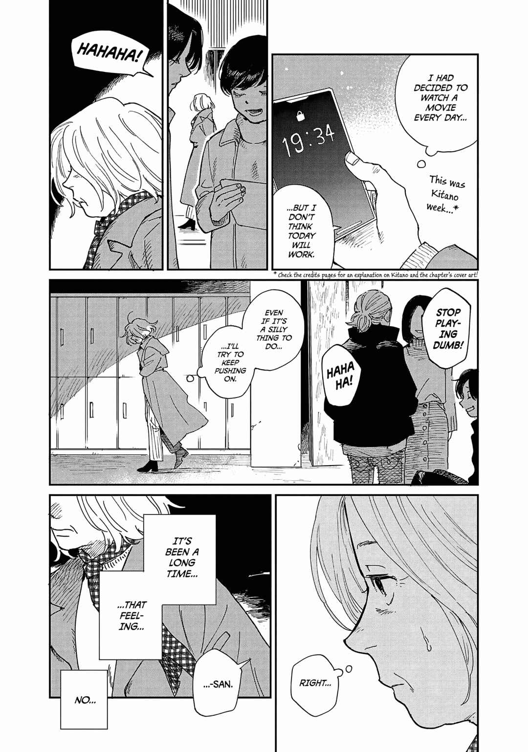 Page 9 Chapter 10 Umi ga Hashiru End Roll