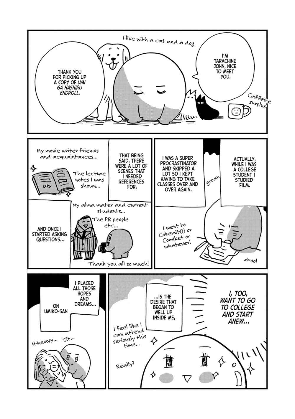 Page 33 Chapter 5 Umi ga Hashiru End Roll