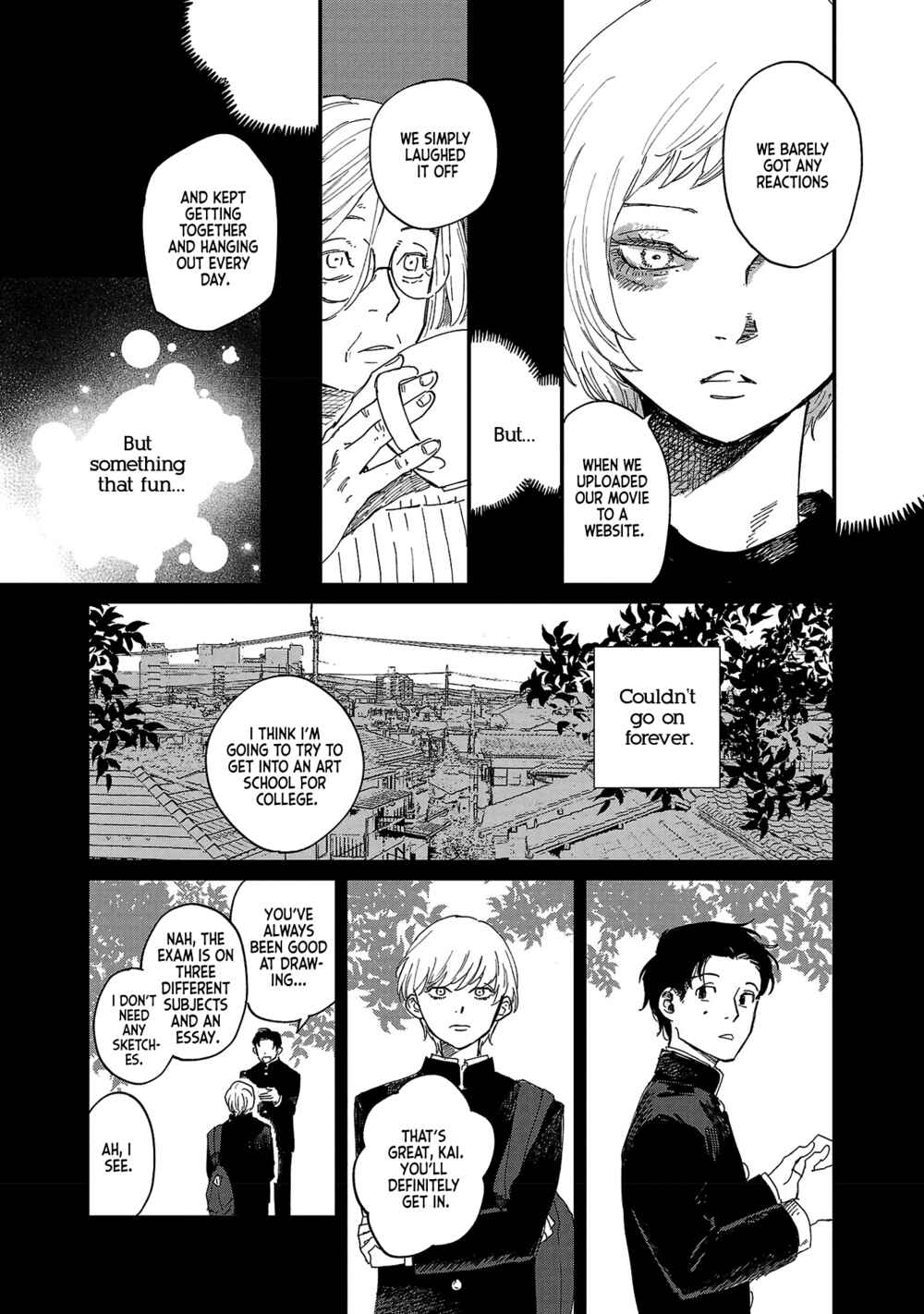 Page 8 Chapter 5 Umi ga Hashiru End Roll