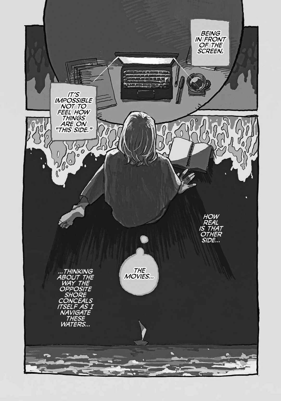 Page 1 Chapter 16 Umi ga Hashiru End Roll