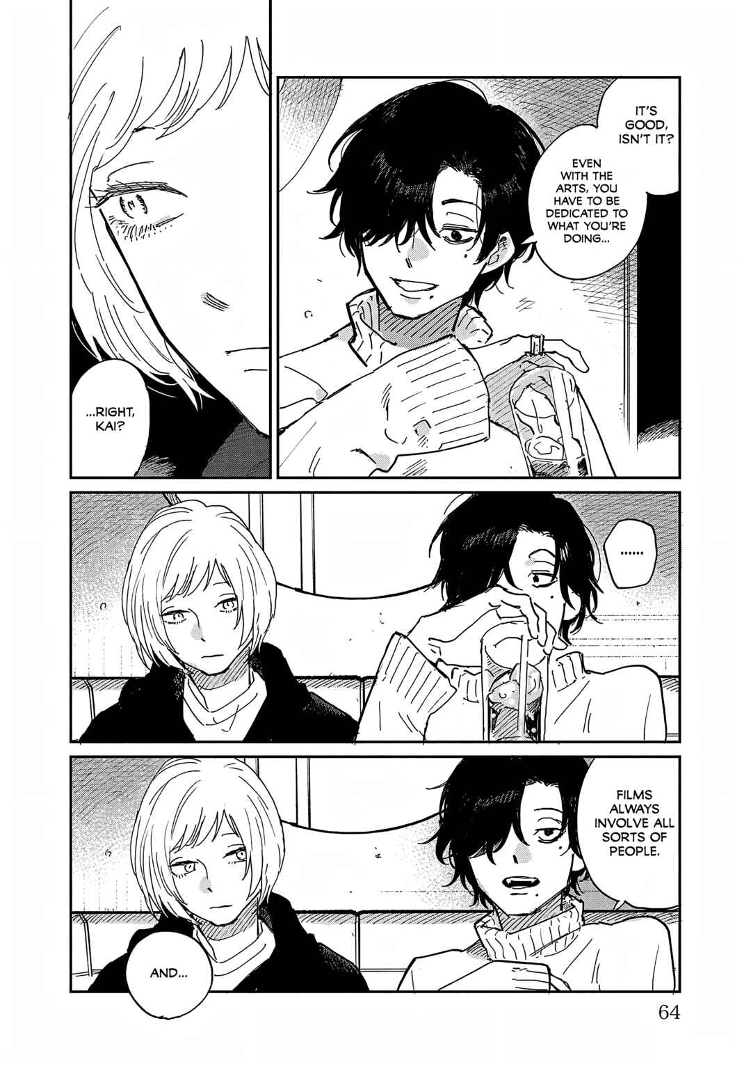 Page 28 Chapter 12 Umi ga Hashiru End Roll