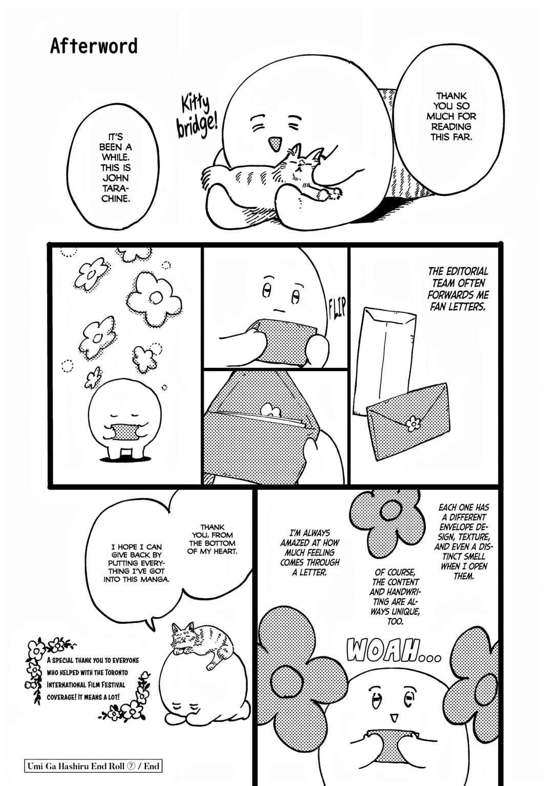 Page 11 Chapter 34.6 Umi ga Hashiru End Roll