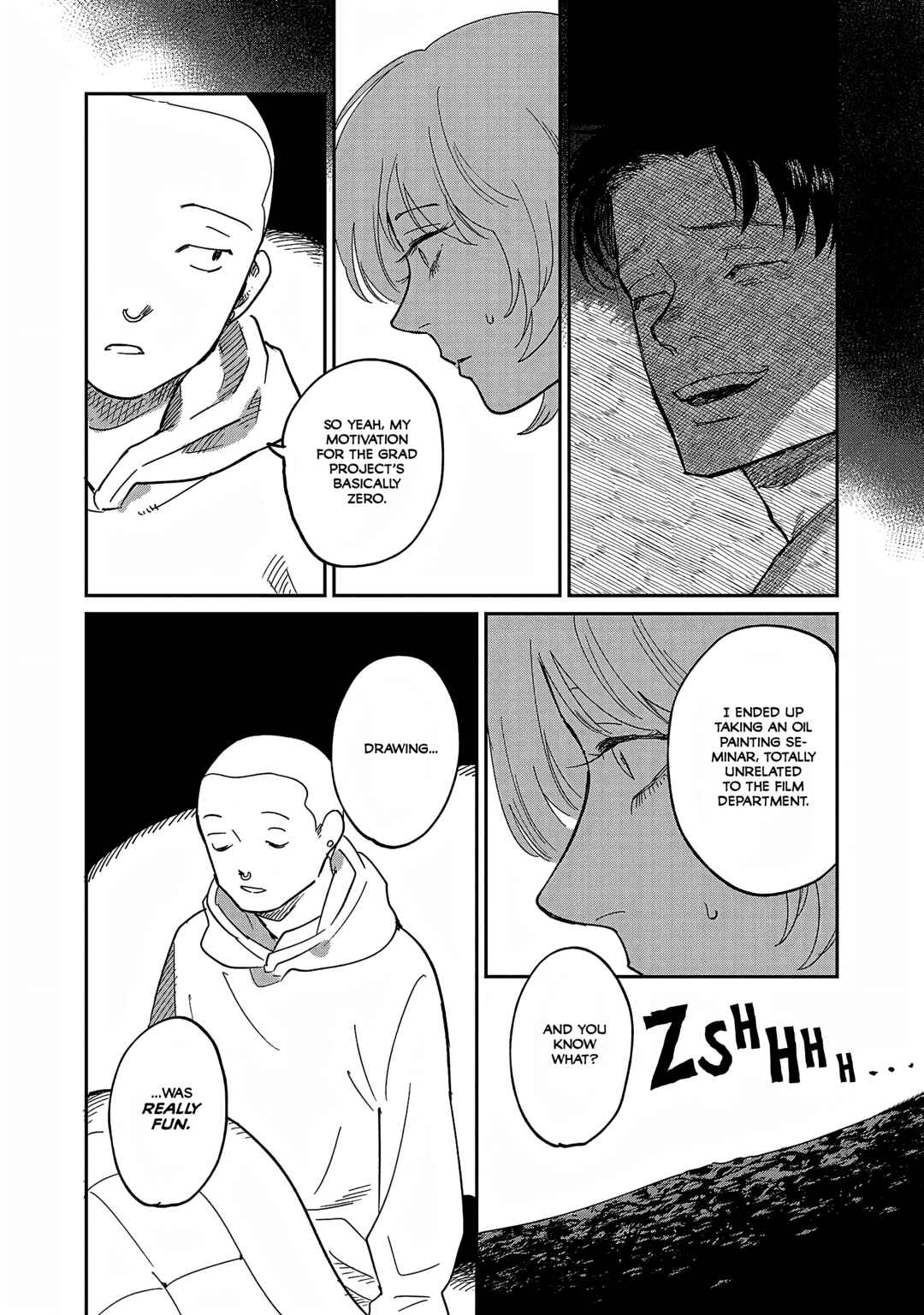 Page 18 Chapter 36 Umi ga Hashiru End Roll