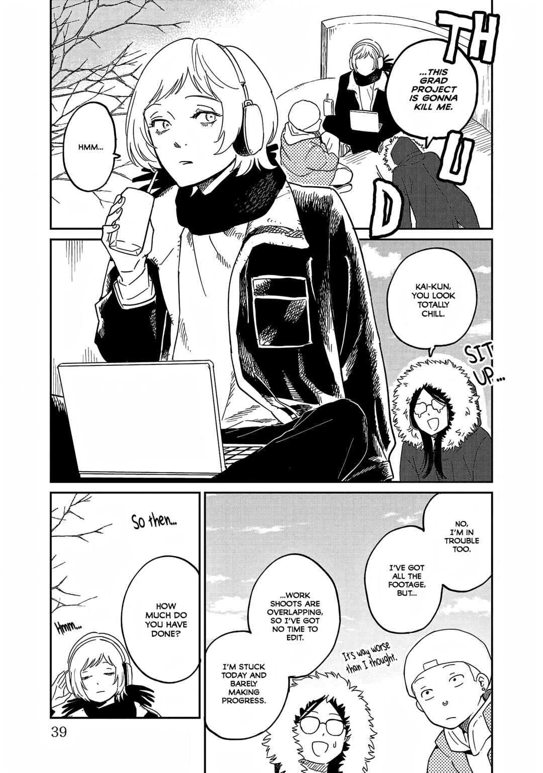 Page 3 Chapter 36 Umi ga Hashiru End Roll