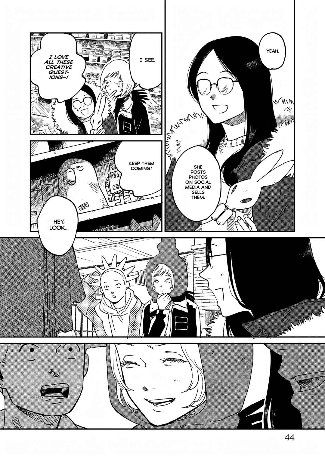 Page 8 Chapter 36 Umi ga Hashiru End Roll