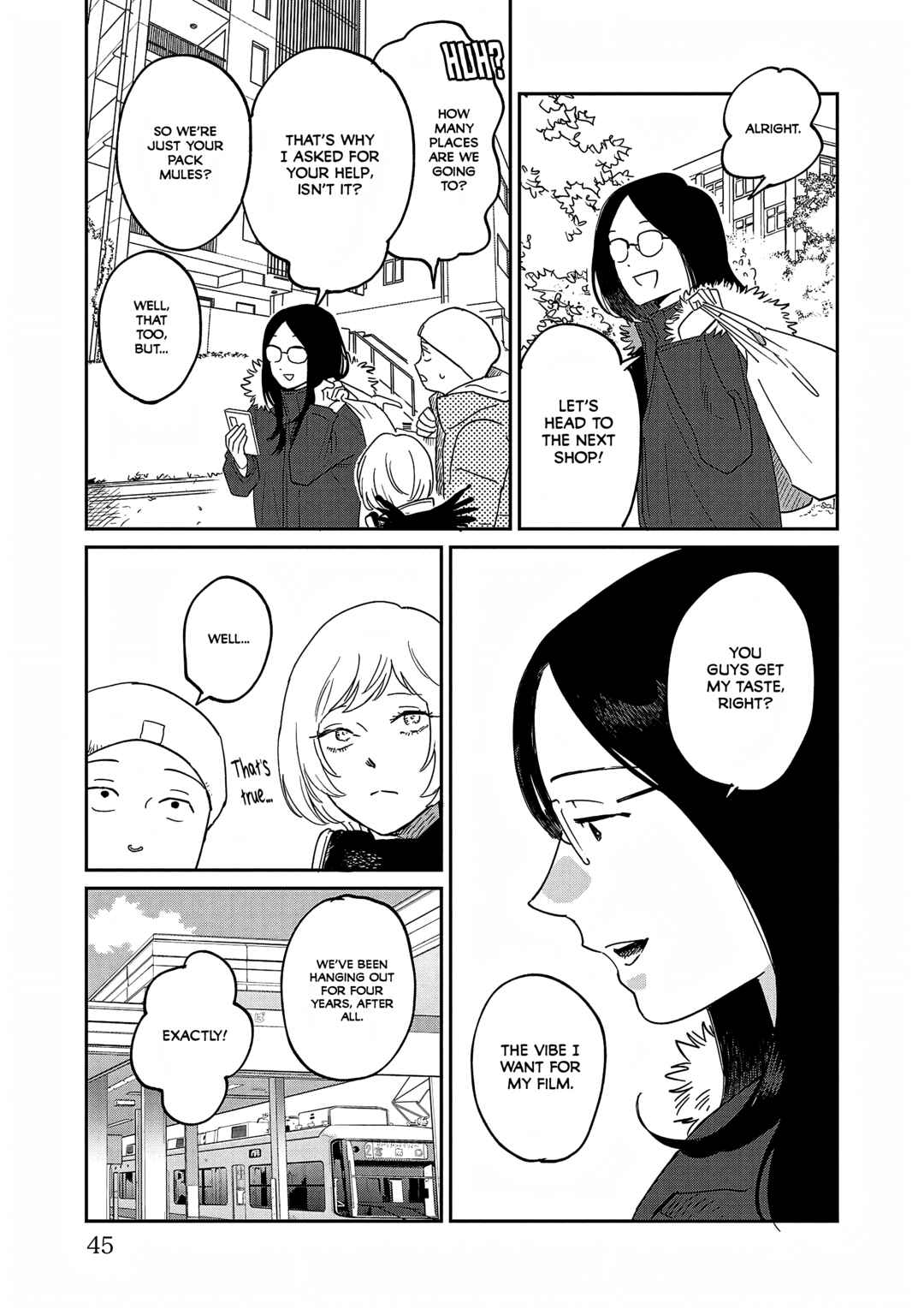 Page 9 Chapter 36 Umi ga Hashiru End Roll