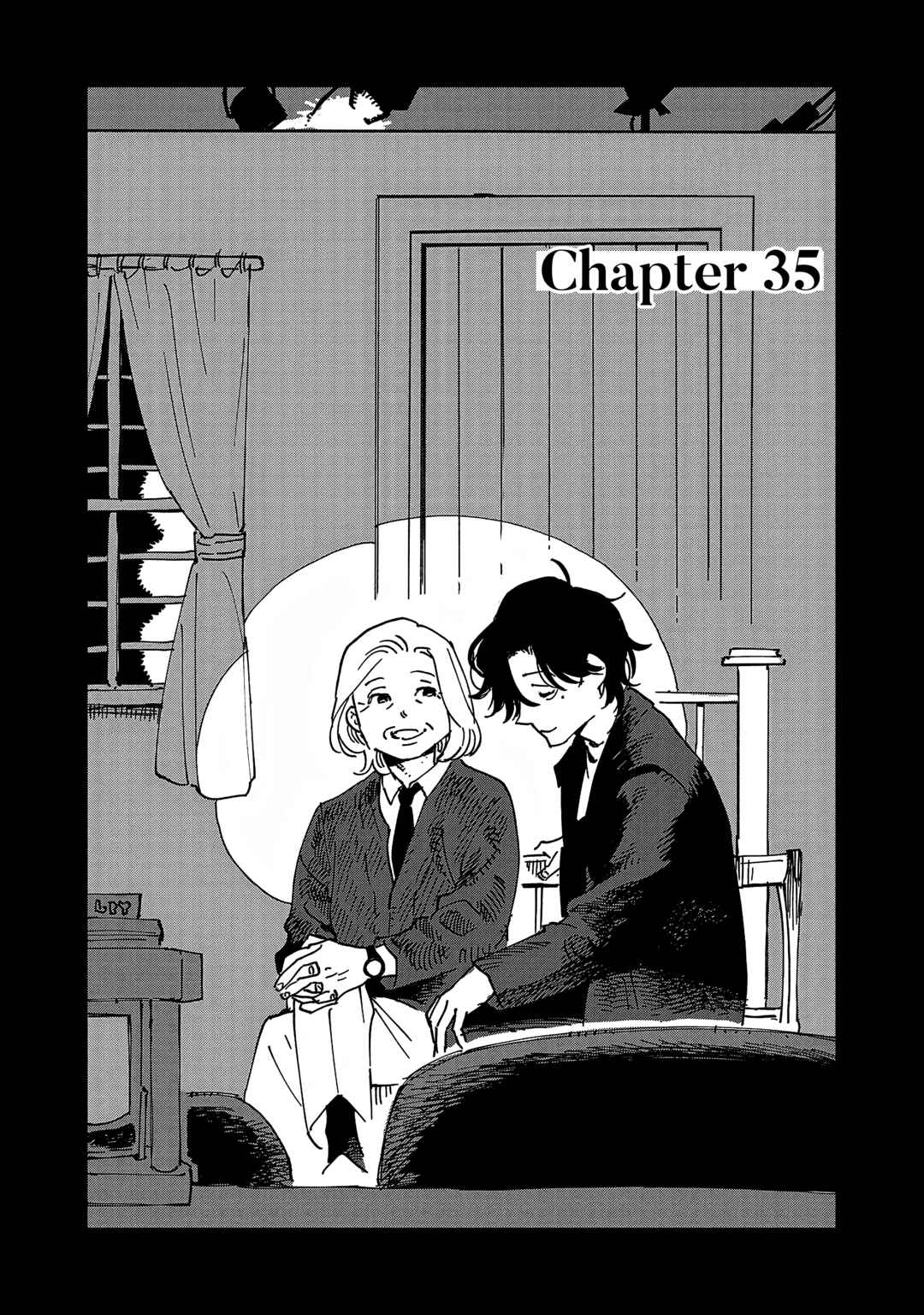 Page 1 Chapter 35 Umi ga Hashiru End Roll