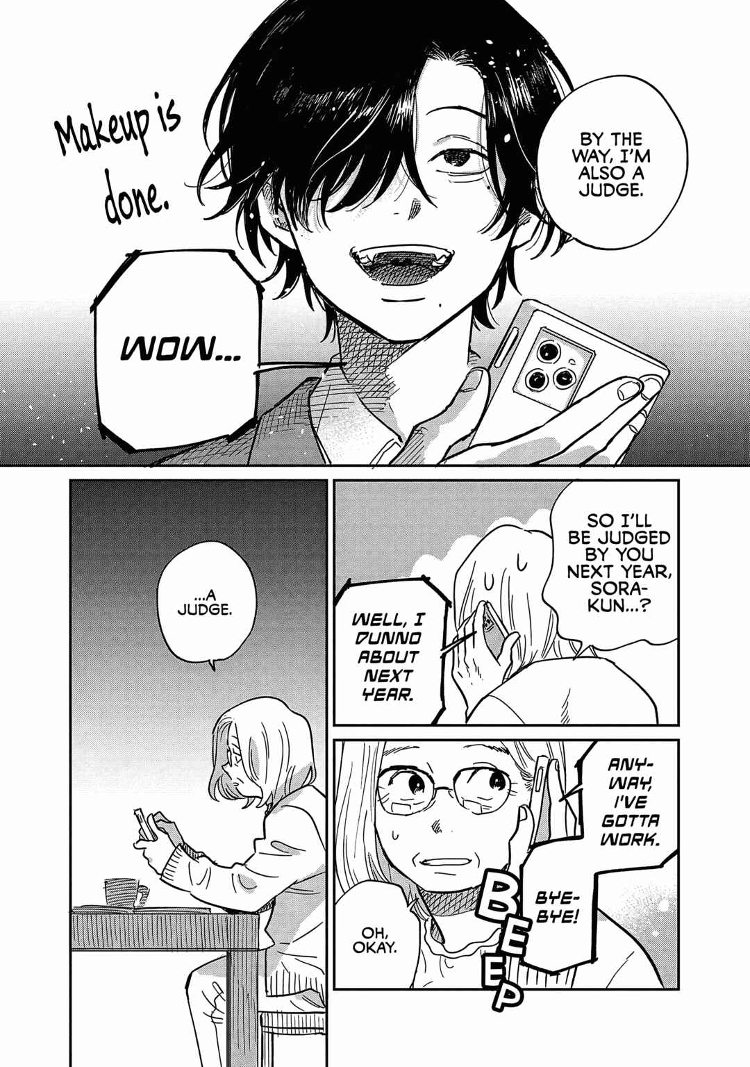 Page 19 Chapter 20 Umi ga Hashiru End Roll