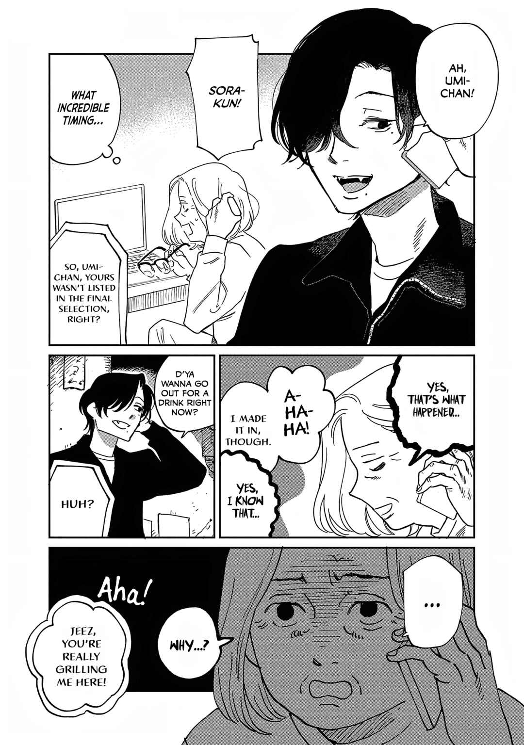Page 13 Chapter 29 Umi ga Hashiru End Roll