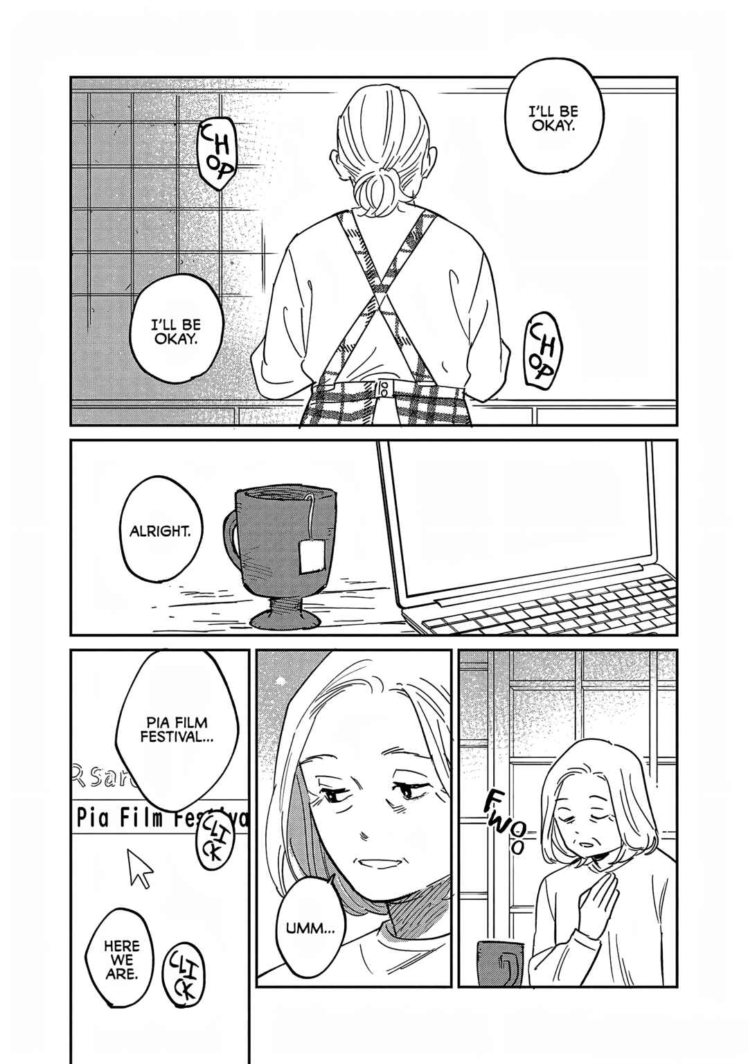 Page 19 Chapter 28 Umi ga Hashiru End Roll