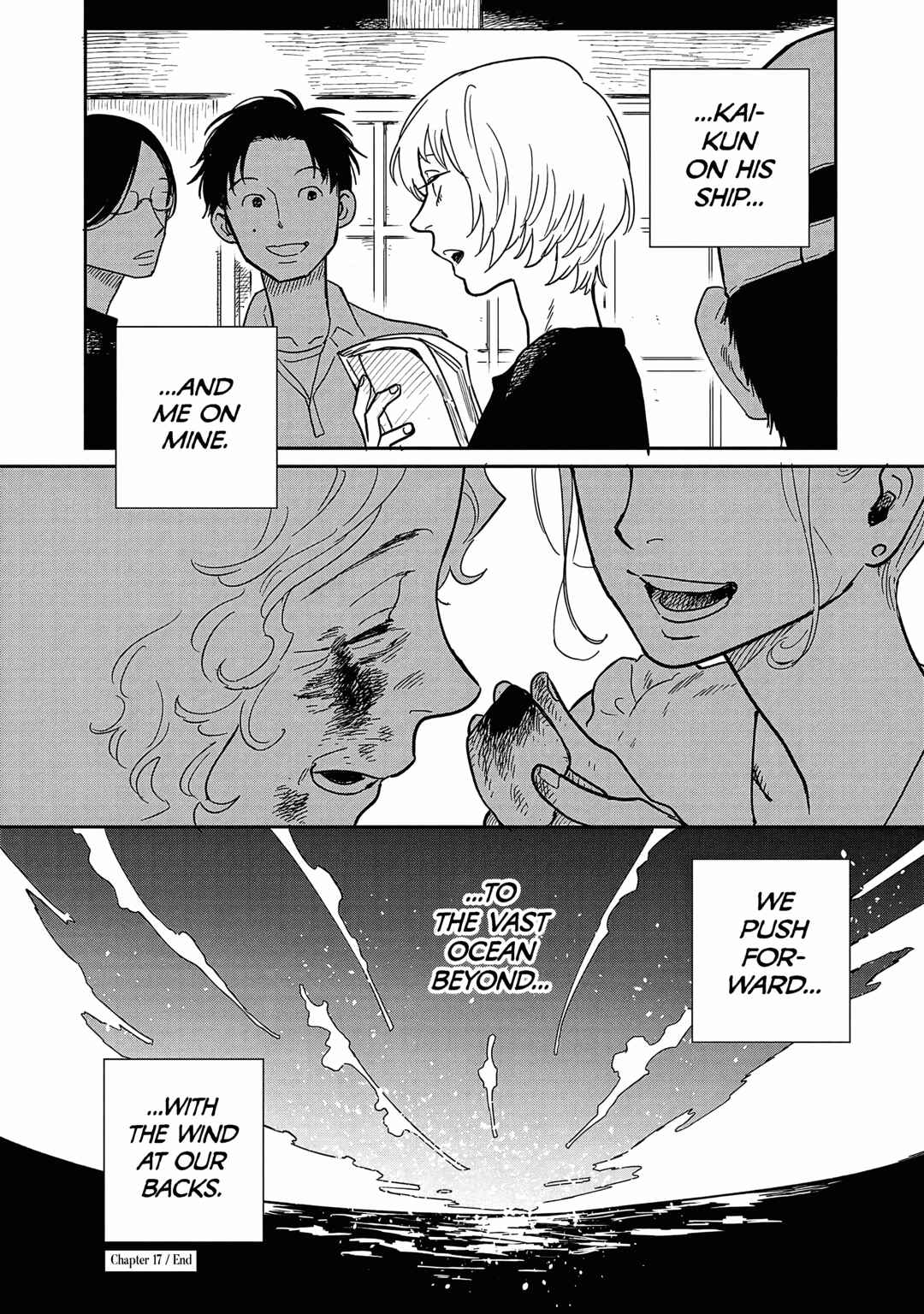Page 30 Chapter 17 Umi ga Hashiru End Roll