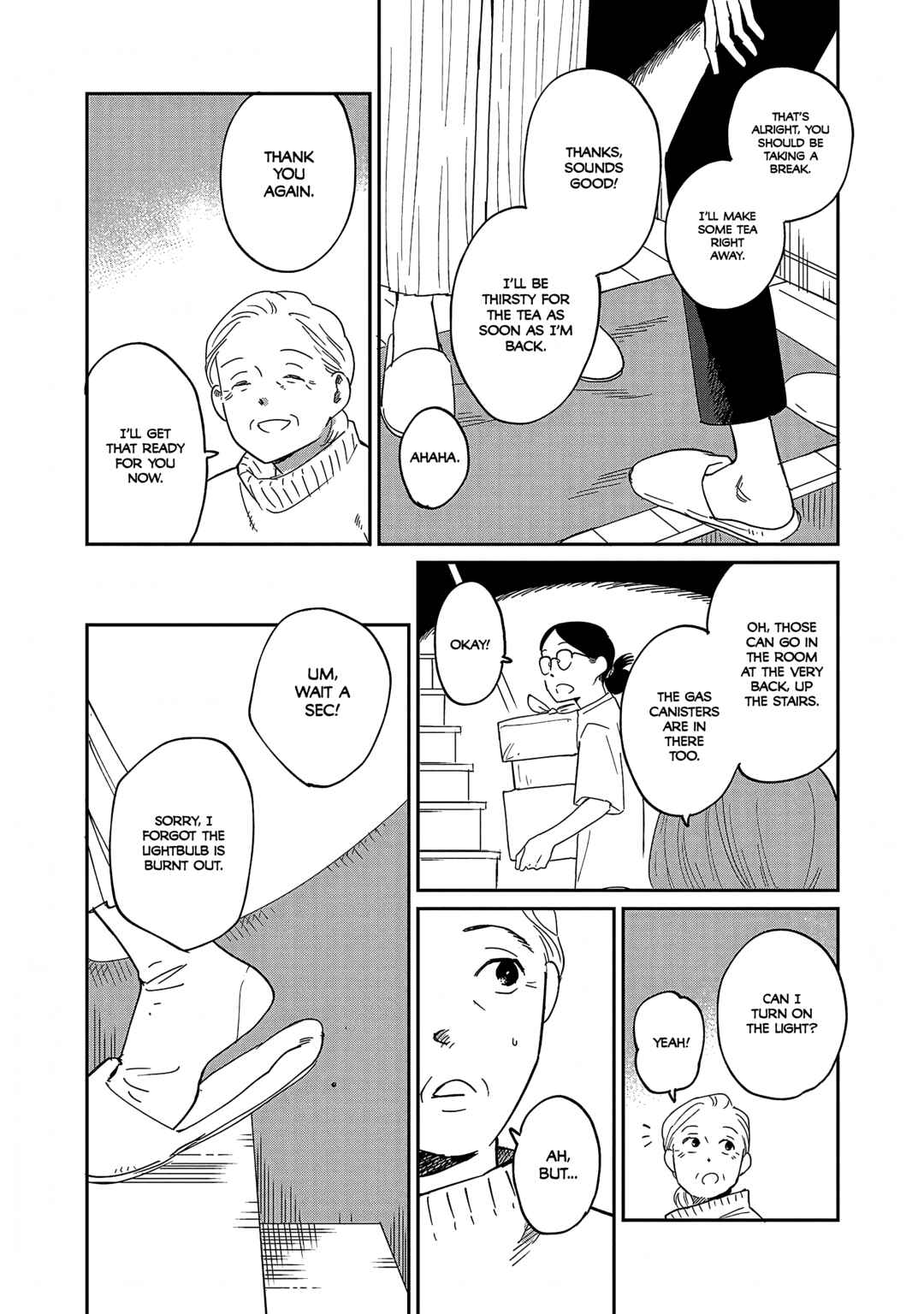 Page 18 Chapter 38.5 Umi ga Hashiru End Roll