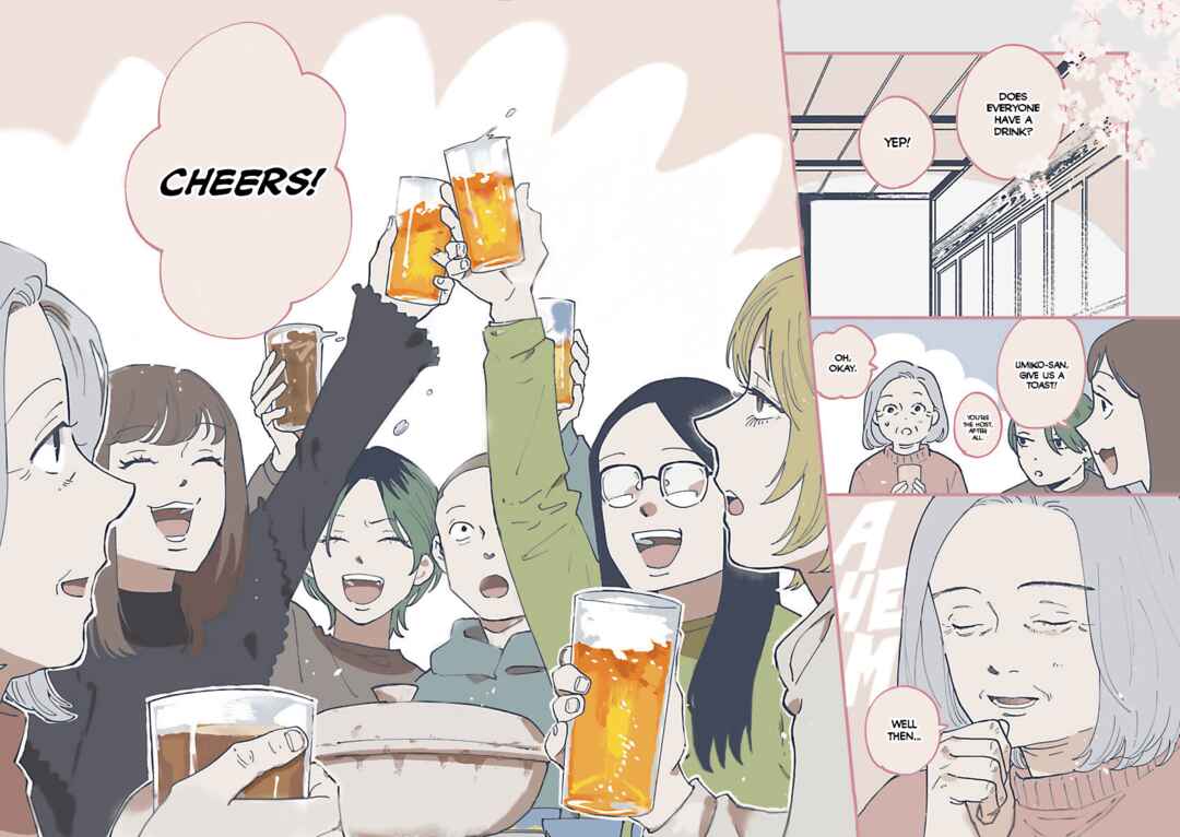 Page 4 Chapter 38.5 Umi ga Hashiru End Roll