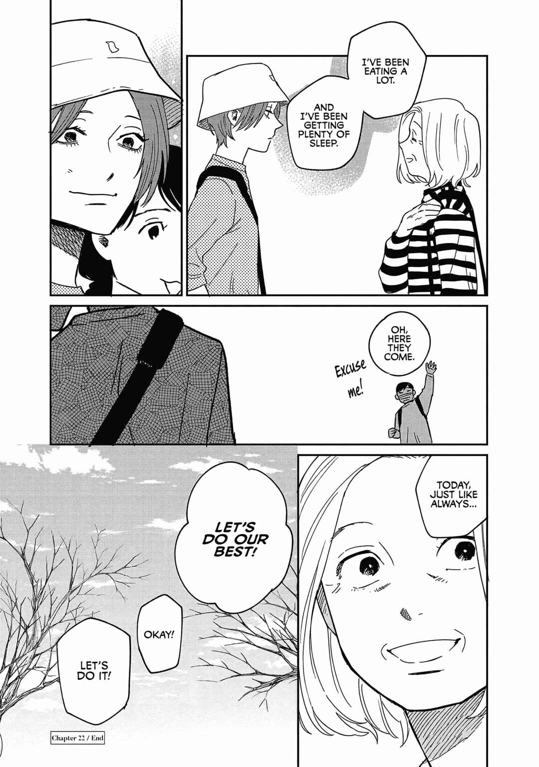 Page 27 Chapter 22 Umi ga Hashiru End Roll