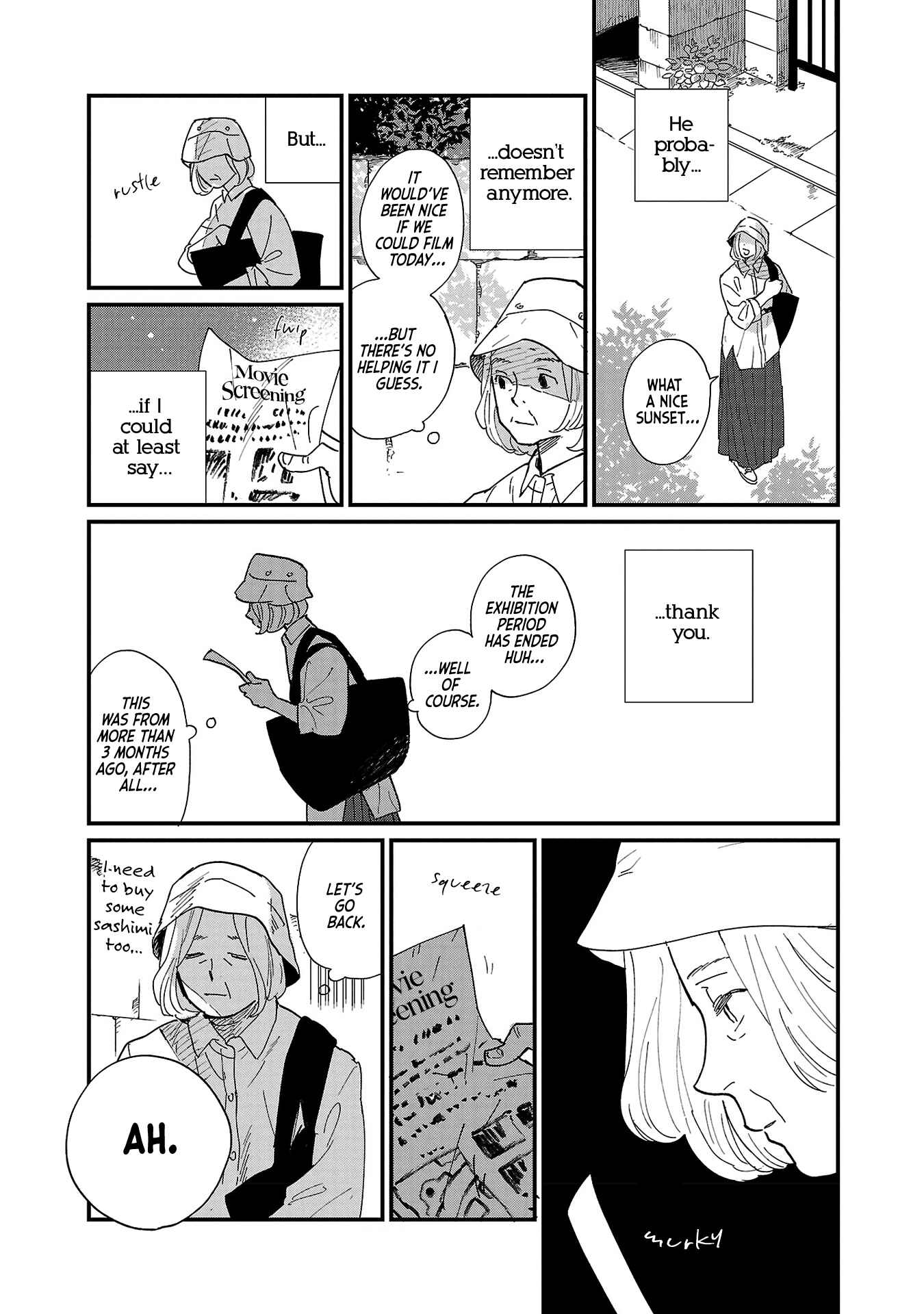 Page 15 Chapter 3 Umi ga Hashiru End Roll