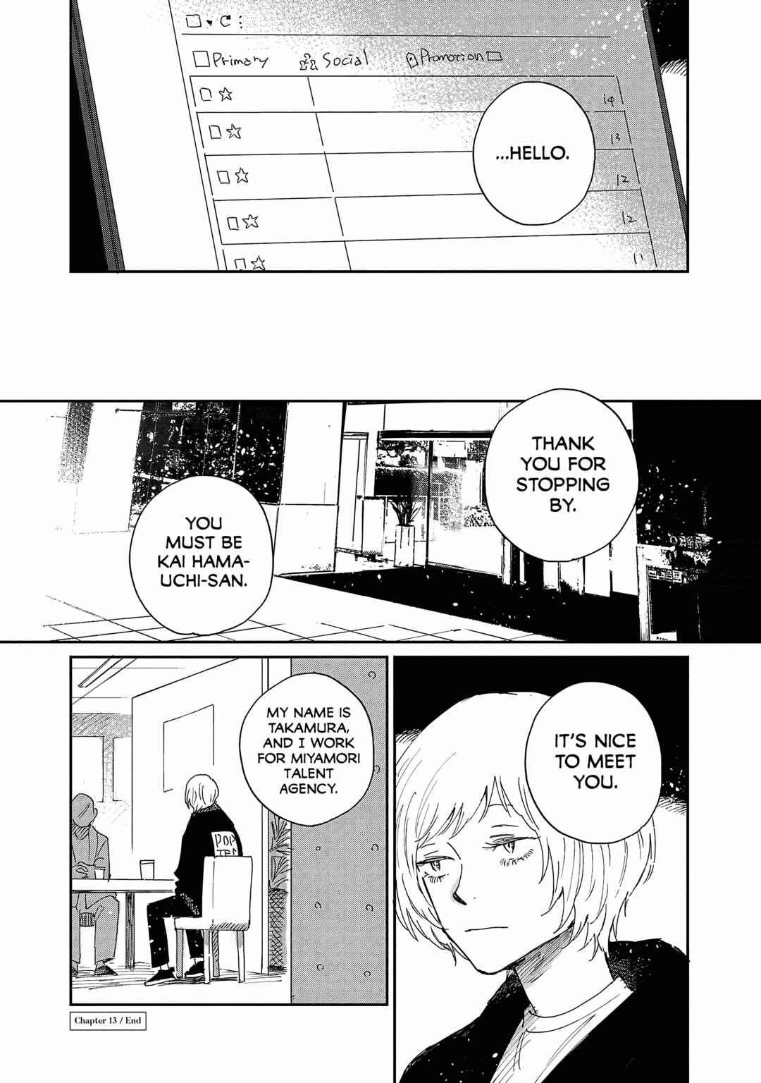 Page 28 Chapter 13 Umi ga Hashiru End Roll