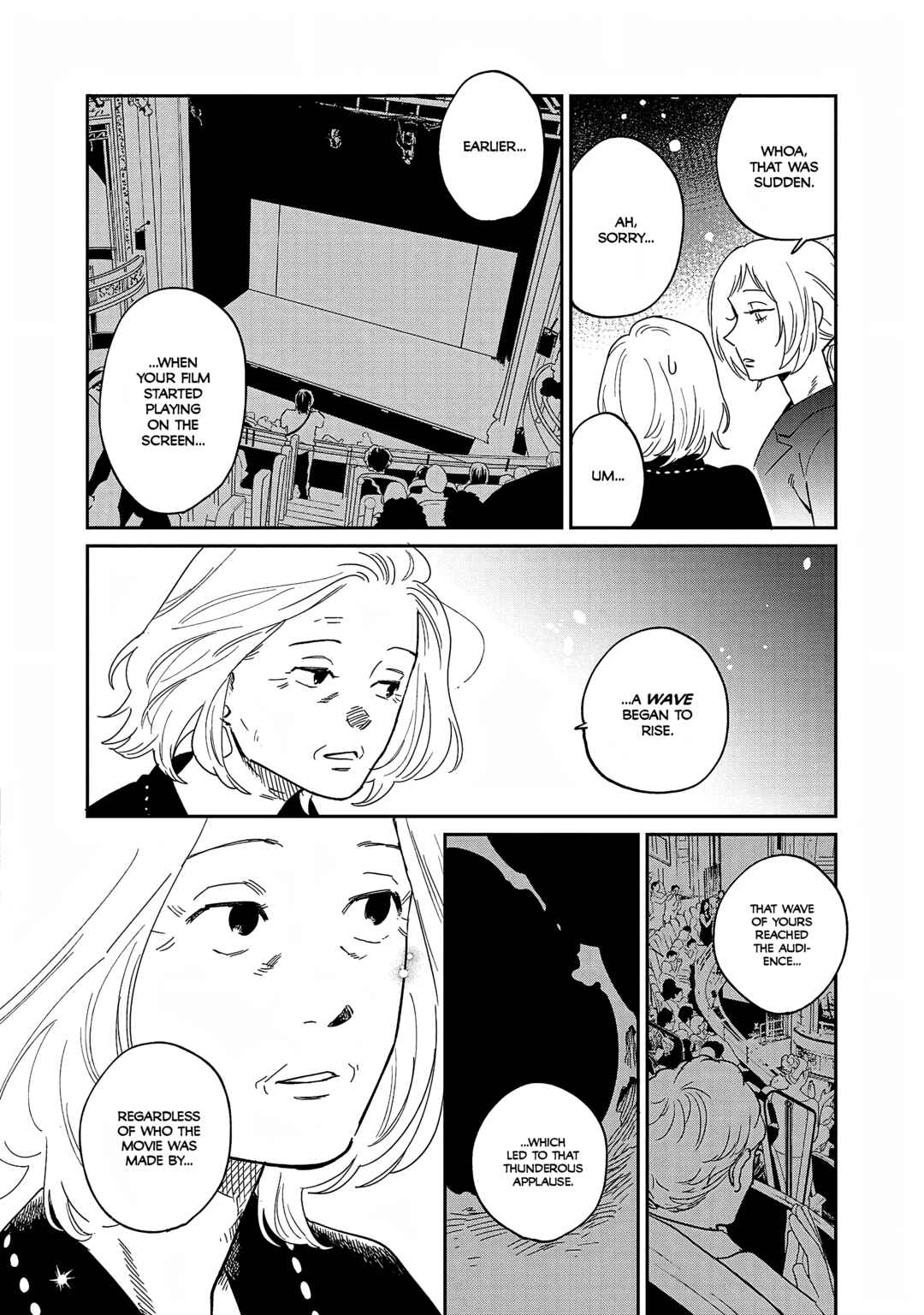 Page 10 Chapter 34 Umi ga Hashiru End Roll