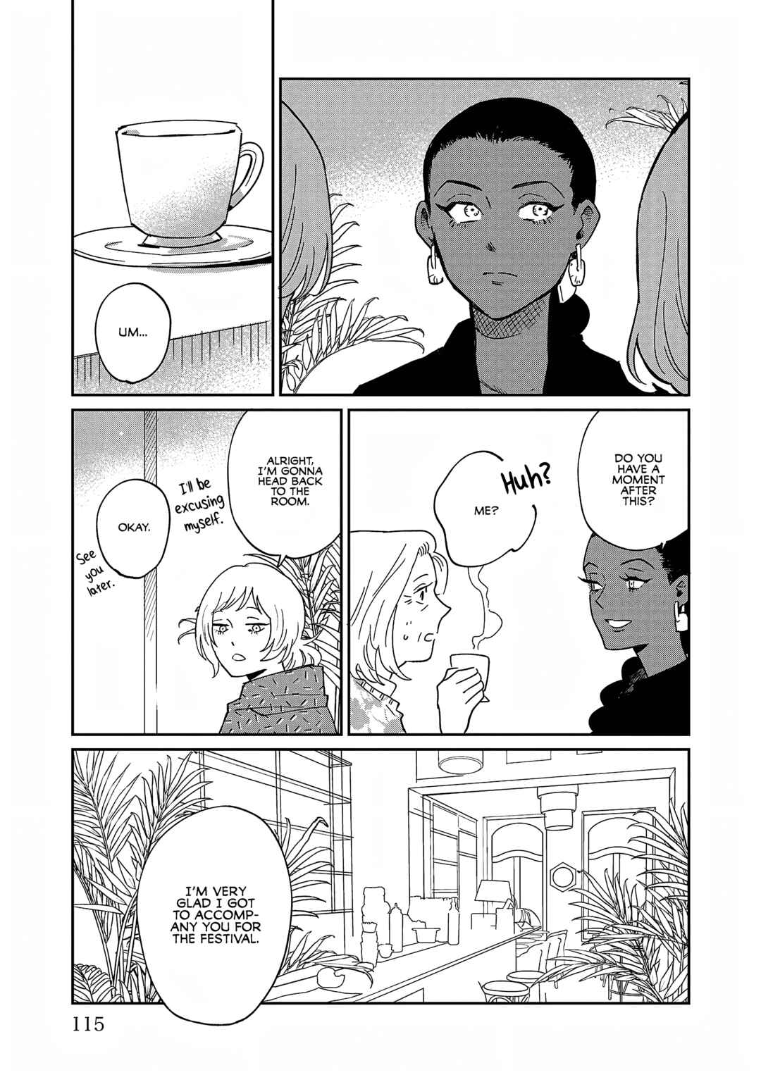 Page 19 Chapter 34 Umi ga Hashiru End Roll