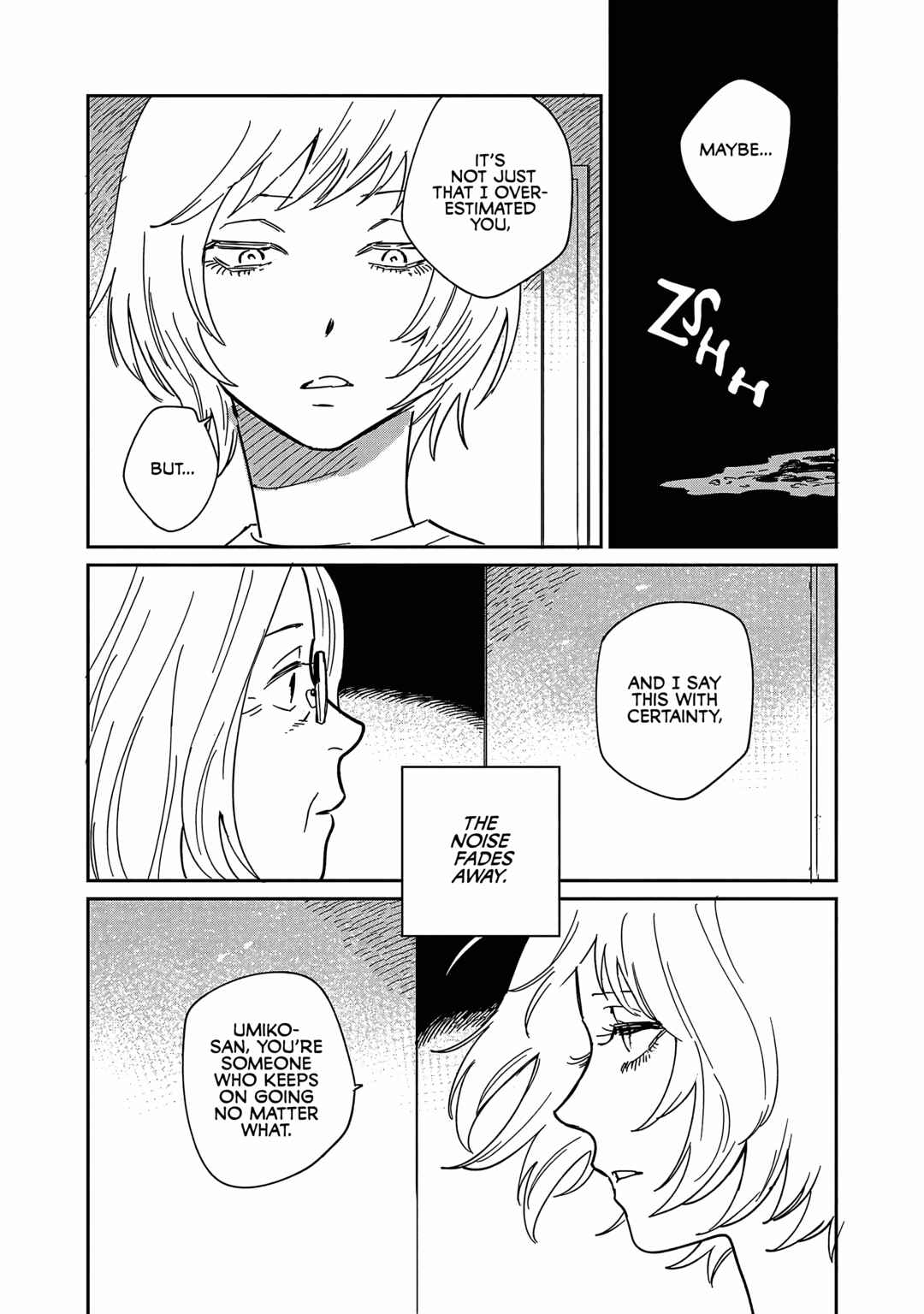 Page 28 Chapter 21 Umi ga Hashiru End Roll