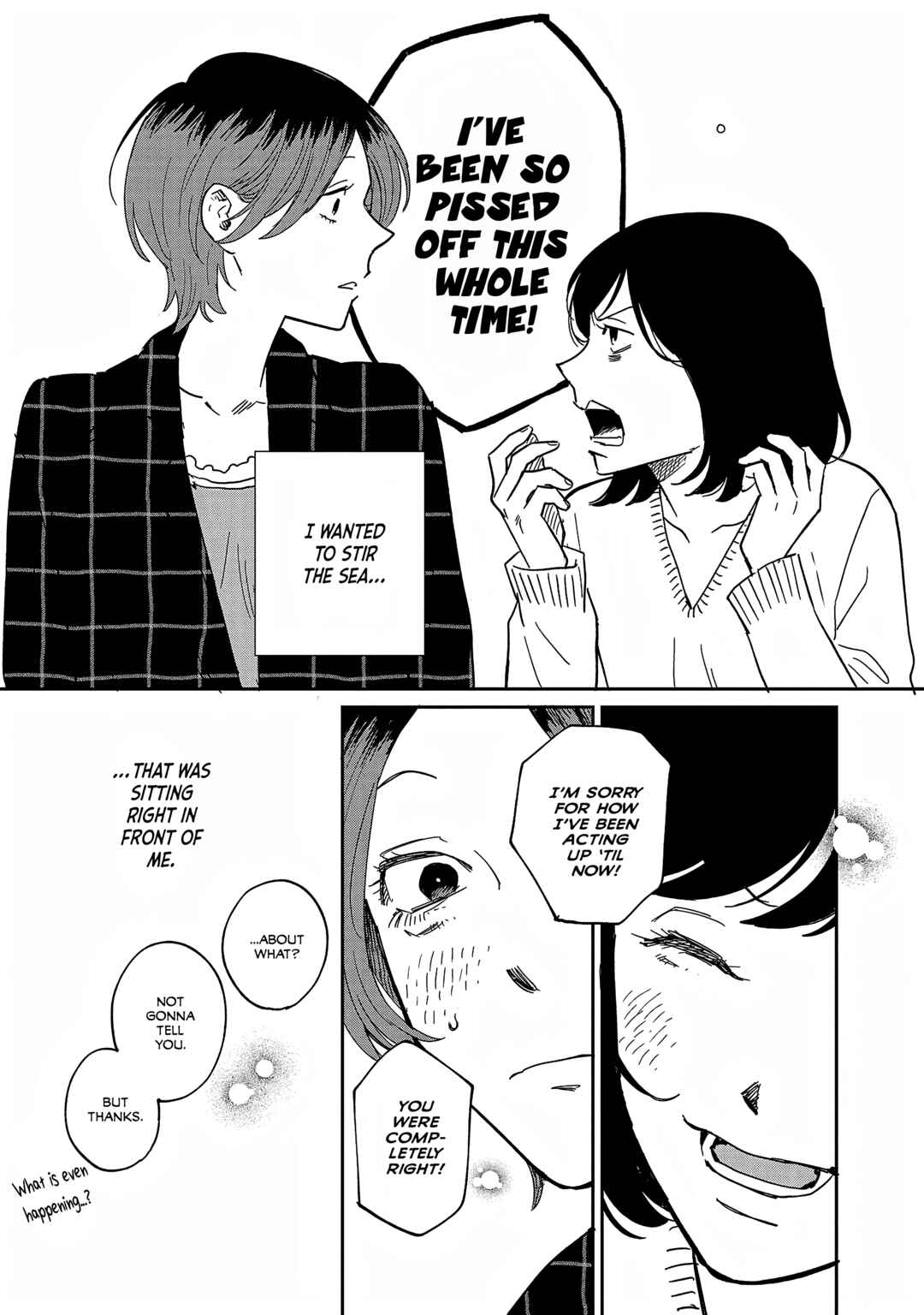 Page 21 Chapter 34.5 Umi ga Hashiru End Roll