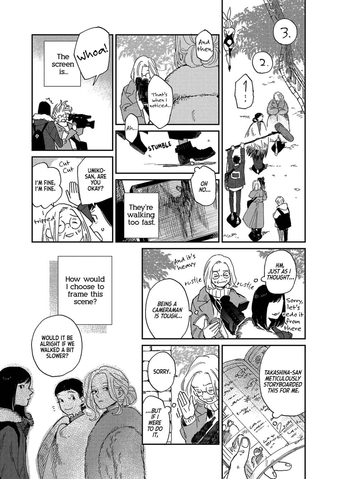 Page 13 Chapter 9 Umi ga Hashiru End Roll
