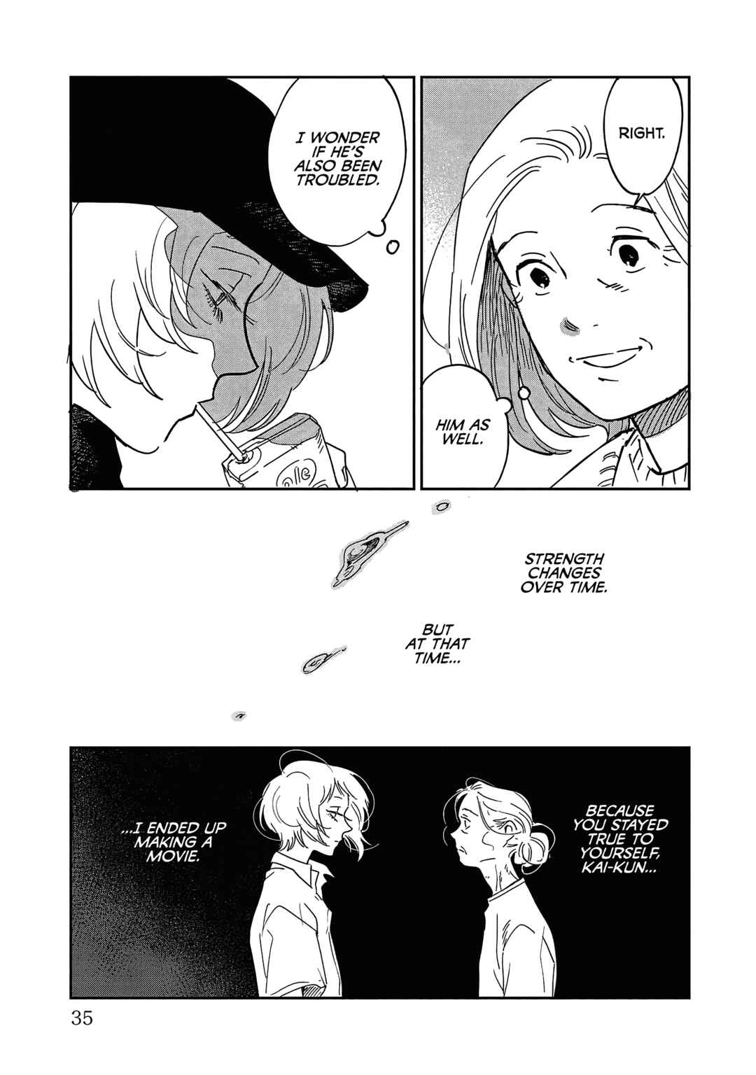 Page 27 Chapter 26 Umi ga Hashiru End Roll