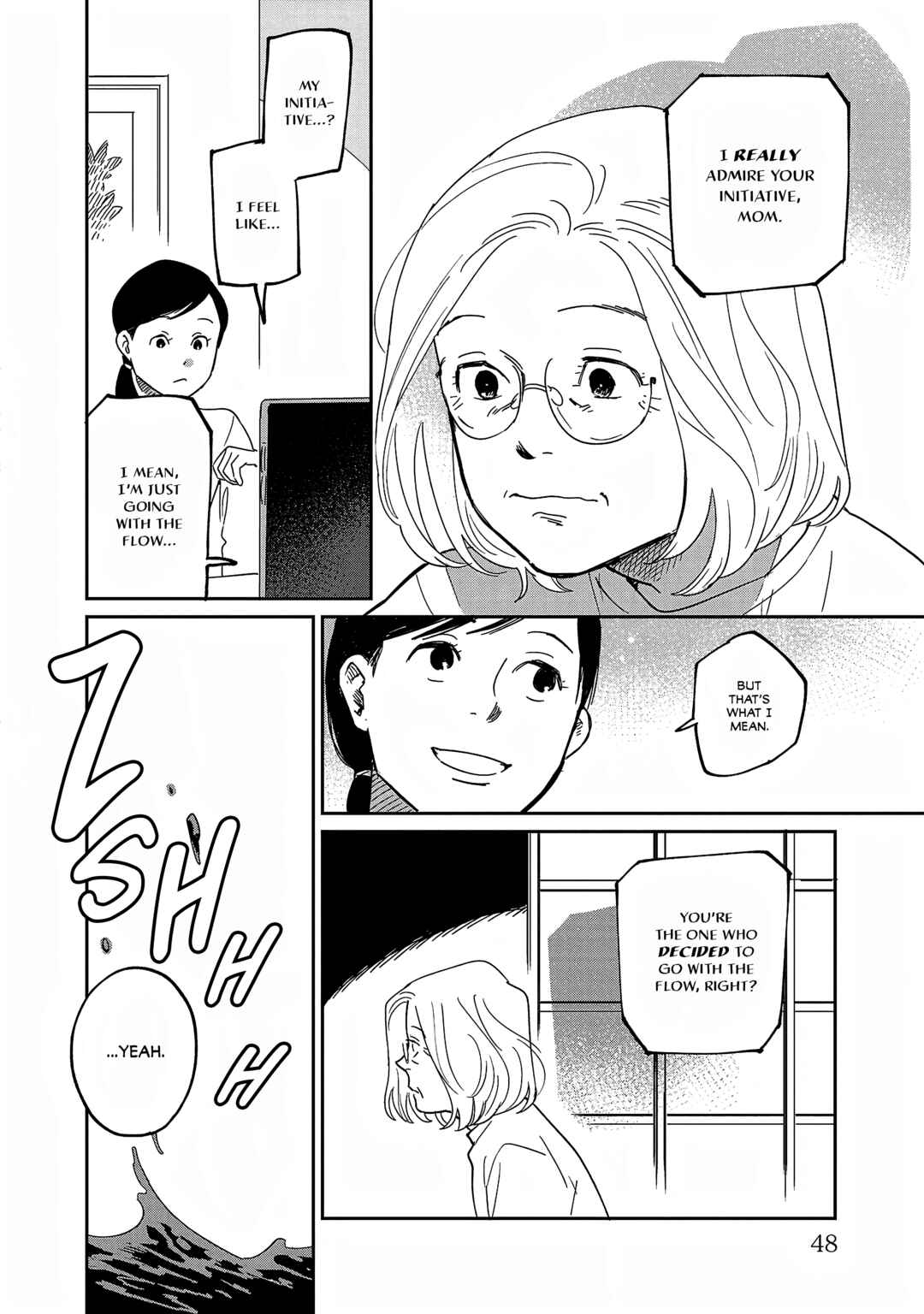 Page 11 Chapter 32 Umi ga Hashiru End Roll