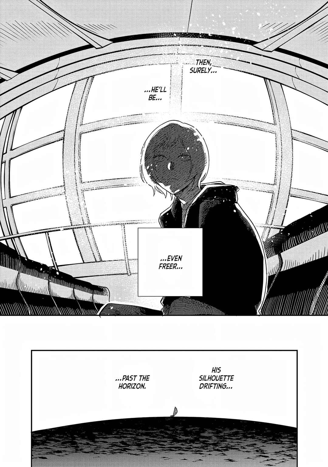 Page 20 Chapter 32 Umi ga Hashiru End Roll