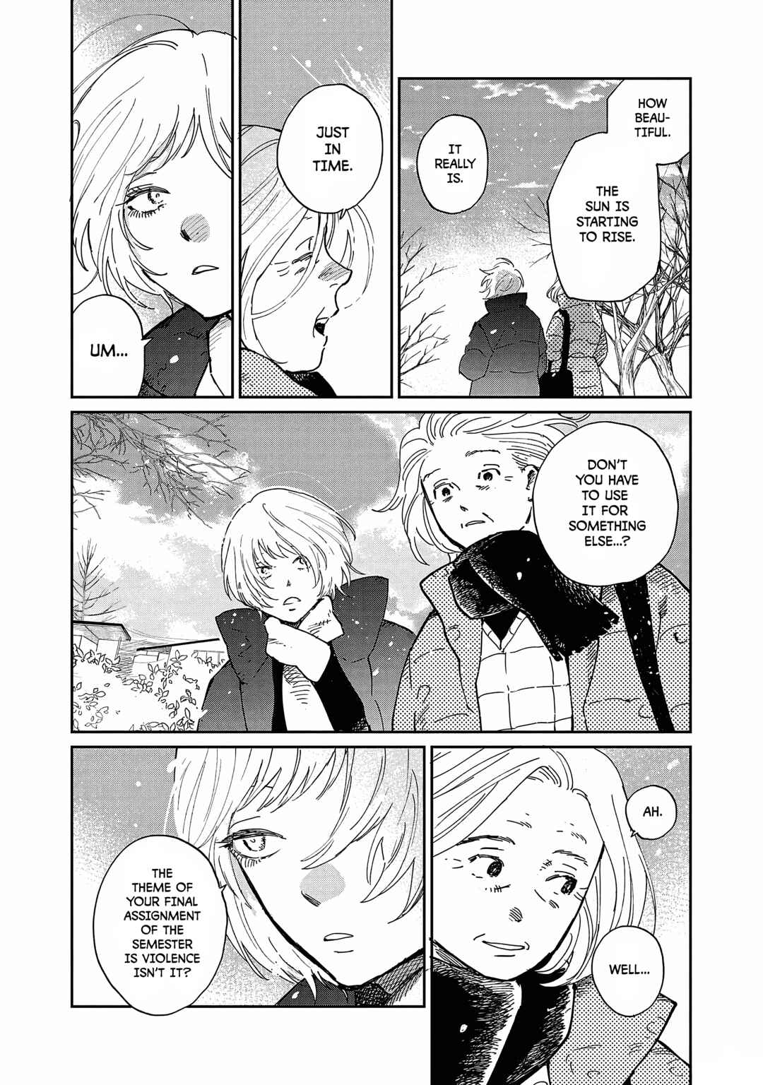 Page 23 Chapter 11 Umi ga Hashiru End Roll
