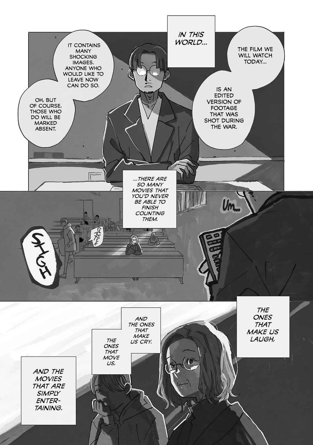 Page 3 Chapter 11 Umi ga Hashiru End Roll