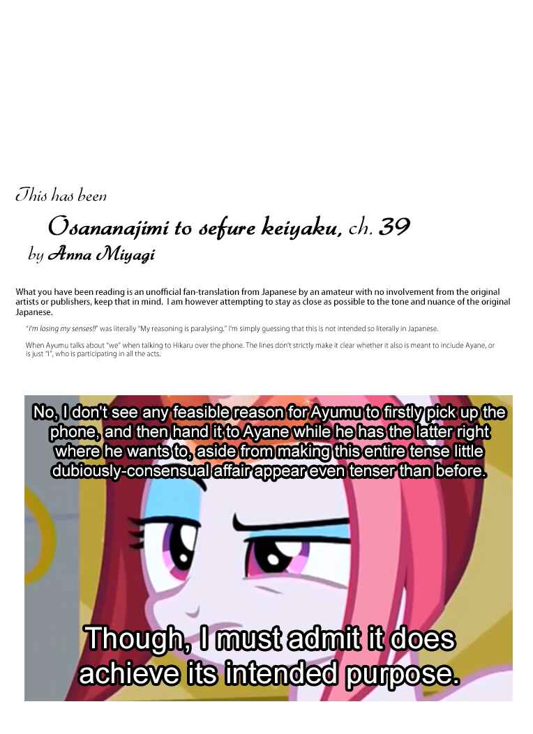 Page 42 Chapter 39 Osananajimi to Sefure Keiyaku
