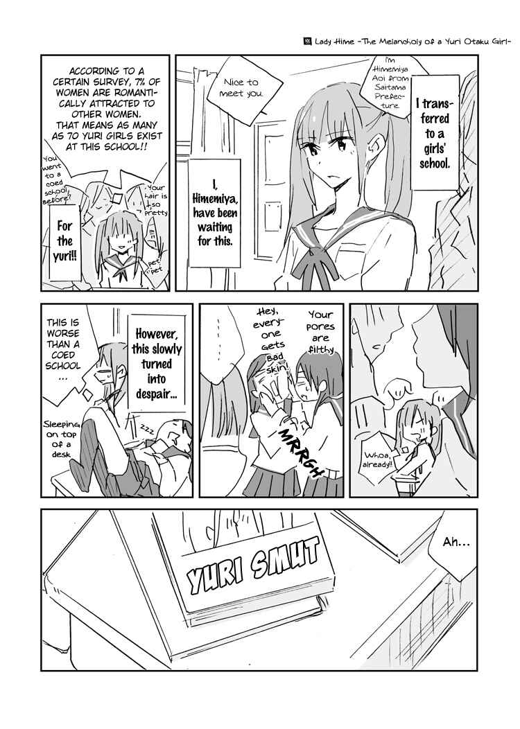 Page 1 Chapter Unknown_ae50 Melancholy of a Yuri Otaku Girl