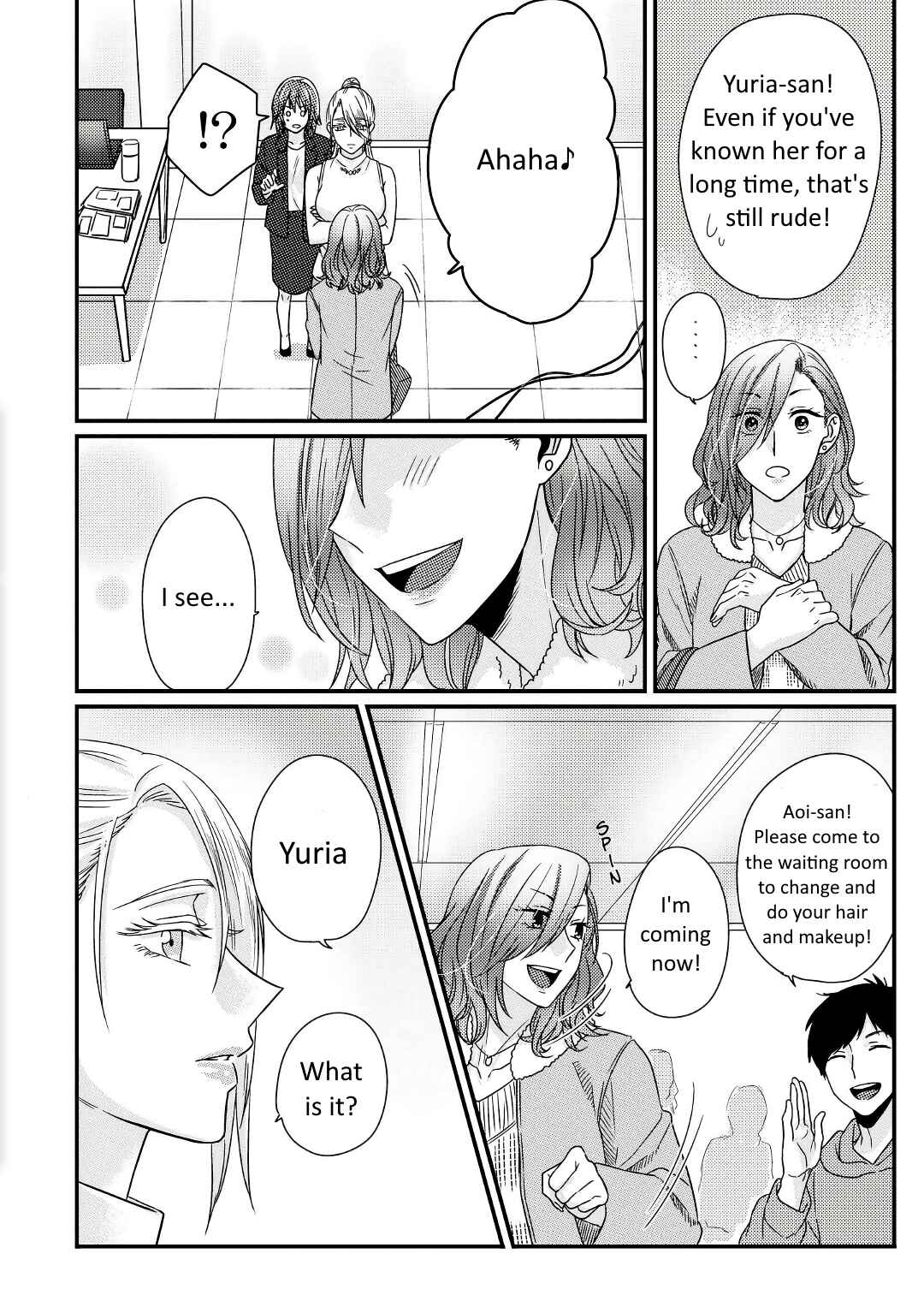 Page 11 Chapter 3 Model-chan to Jimi Mane-san