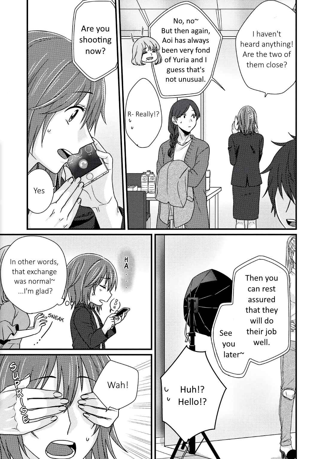Page 14 Chapter 3 Model-chan to Jimi Mane-san