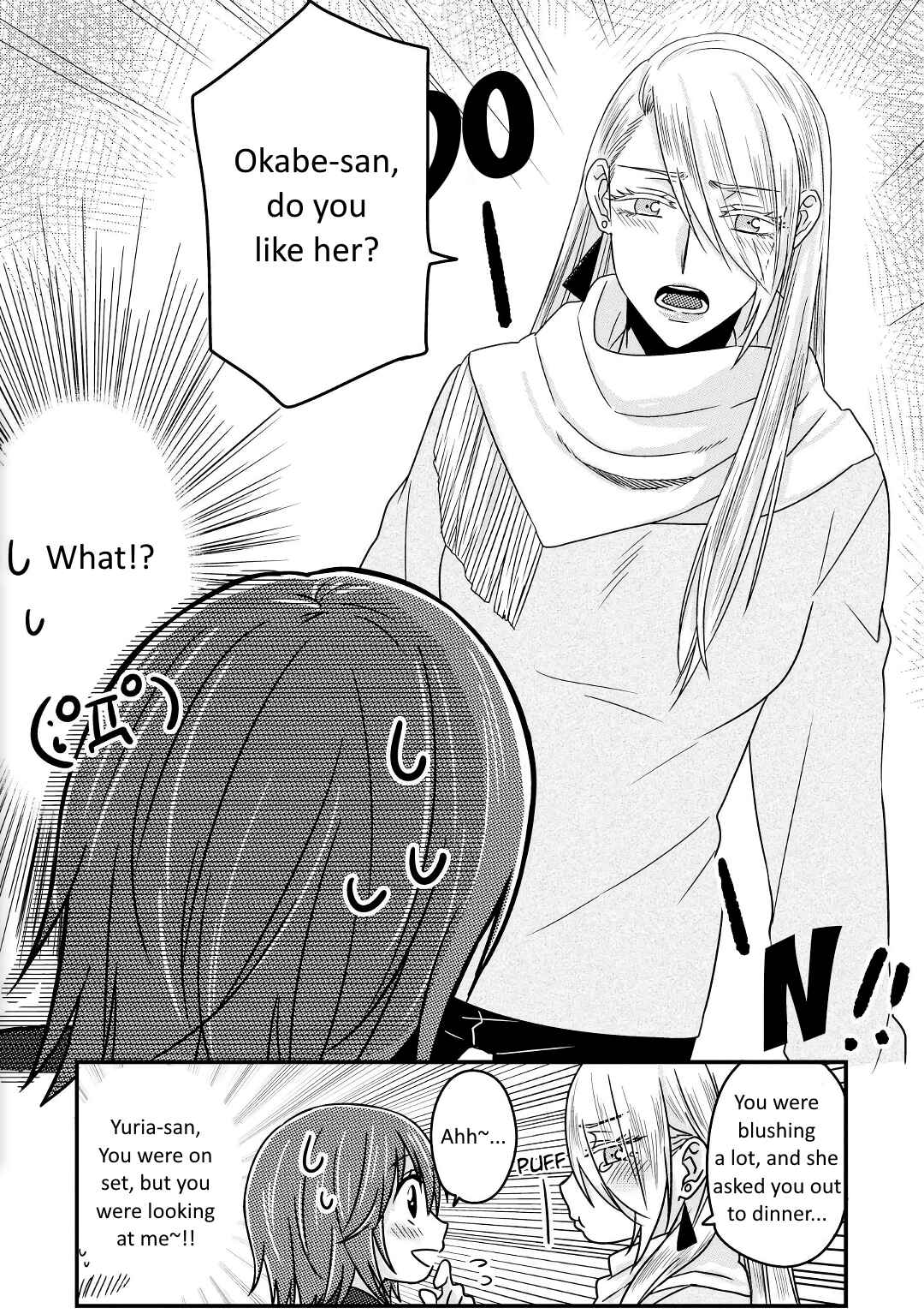 Page 21 Chapter 3 Model-chan to Jimi Mane-san