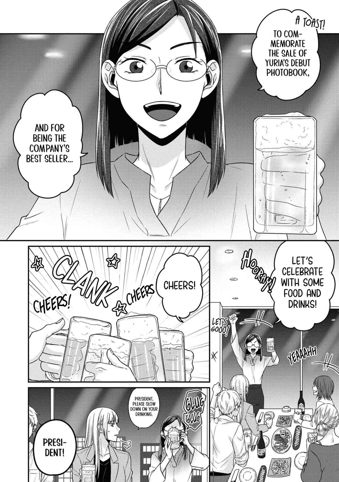 Page 4 Chapter 8 Model-chan to Jimi Mane-san