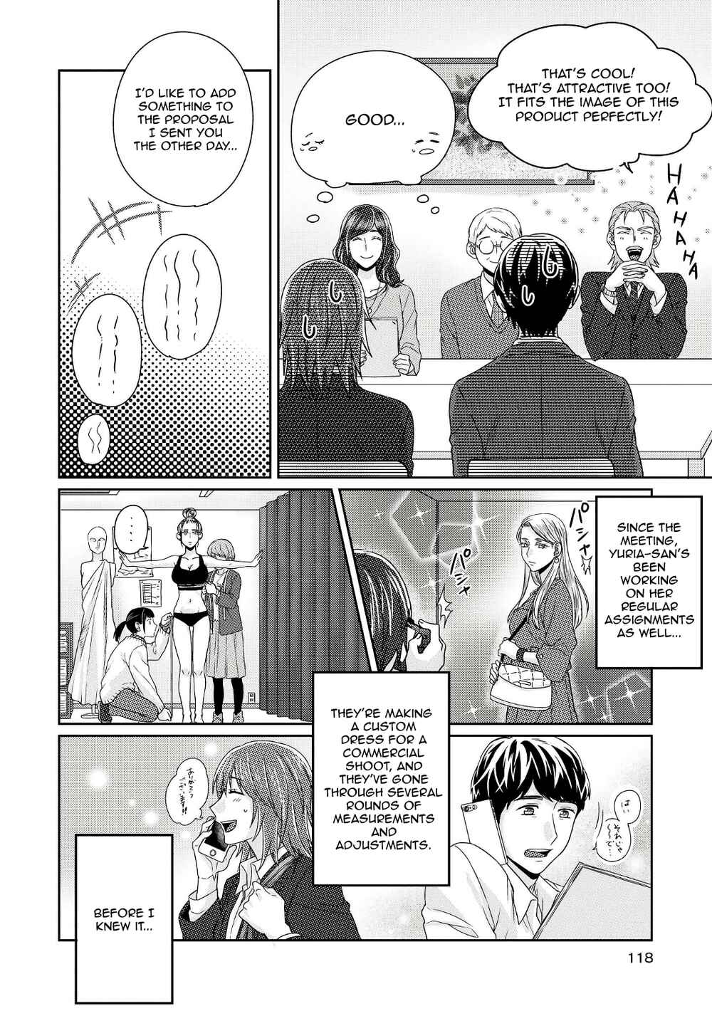 Page 11 Chapter 5 Model-chan to Jimi Mane-san