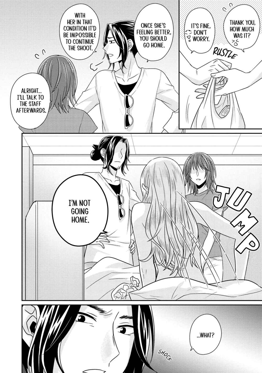 Page 15 Chapter 6 Model-chan to Jimi Mane-san