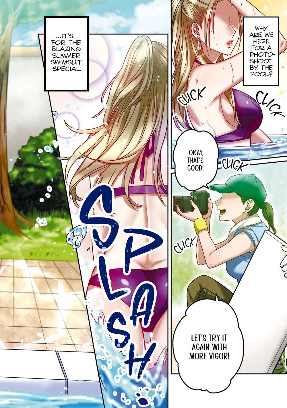Page 3 Chapter 6 Model-chan to Jimi Mane-san