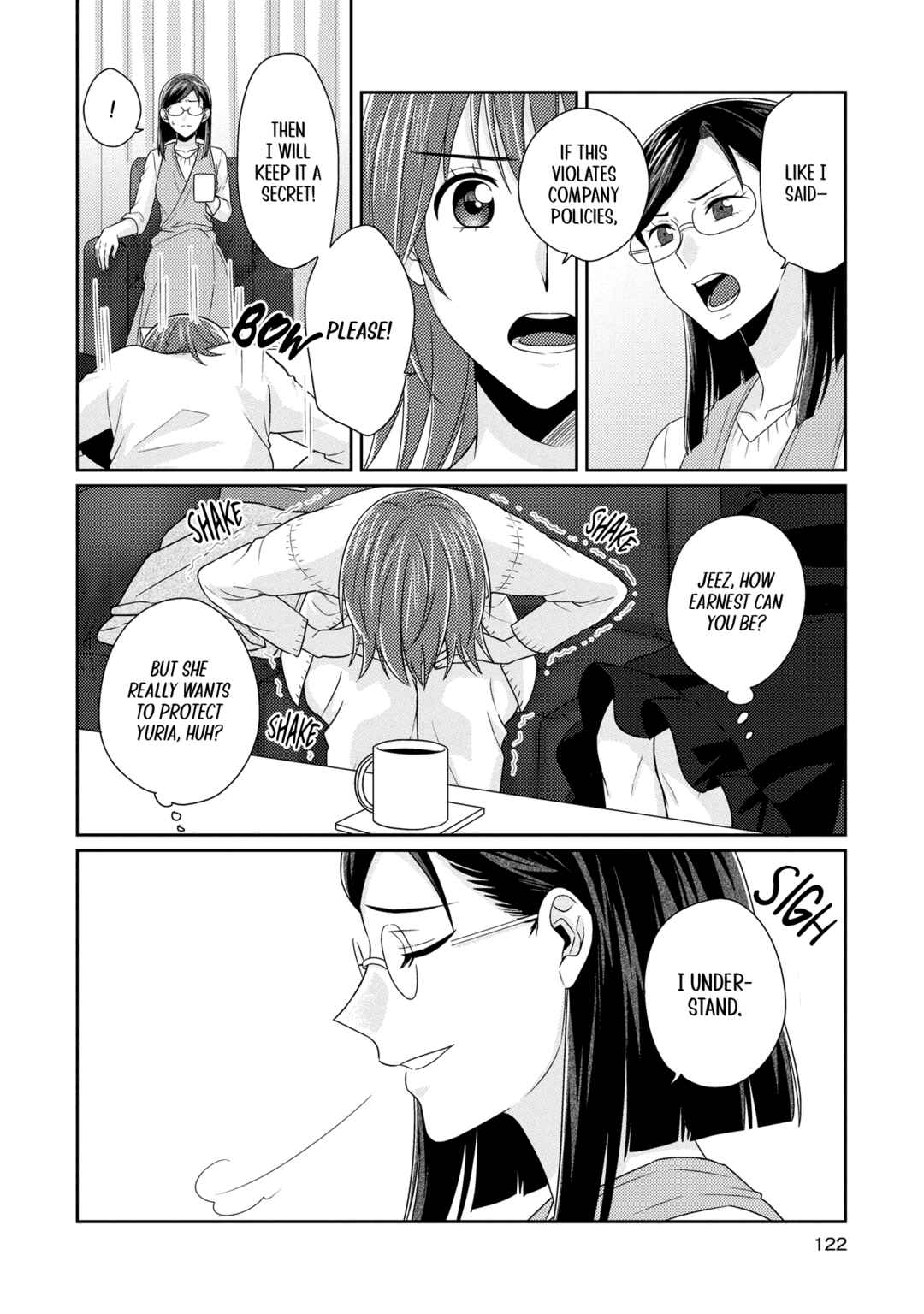 Page 14 Chapter 10 Model-chan to Jimi Mane-san