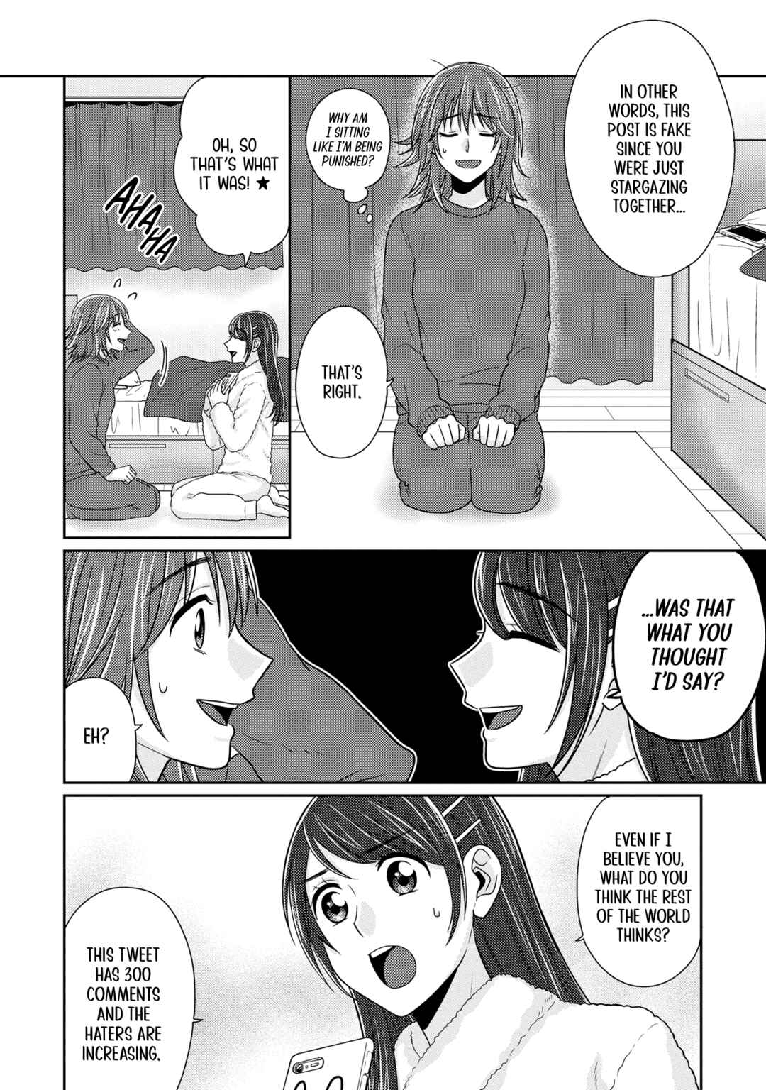 Page 4 Chapter 10 Model-chan to Jimi Mane-san