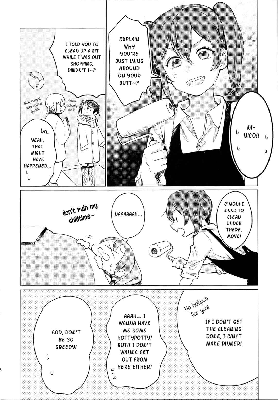 Page 5 Chapter Unknown_0493 Love Live! - Kotatsu Rhapsody (Doujinshi)