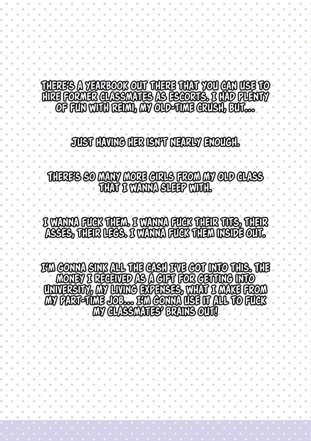 Page 2 Chapter 2 Yearbook of Whores